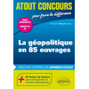 Image de La géopolitique en 85 ouvrages : concours d'entrée aux grandes écoles : prépas commerciales, Sciences Po, IEP
