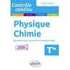 Image de Physique chimie terminale, spécialité : résumés de cours, exercices et contrôles corrigés : nouveaux programmes