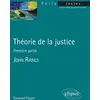 Image de Théorie de la justice - première partie: John Rawls