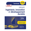 Image de Spécialité Ingénierie, innovation et développement durable - SIN - Tle STI2D - Nouveaux programmes