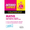 Image de Maths 1re techno, enseignement commun STHR, STI2D, STL, STMG et ST2S : tout le cours en questions-réponses, exercices chronométrés et corrigés : nouveaux programmes