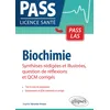 Image de Biochimie - Synthèses rédigées et illustrées, question de réflexions et QCM corrigés