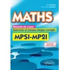 Image de Maths, résumé de cours, exercices et travaux dirigés corrigés - MPSI et MP2I - Nouveaux programmes