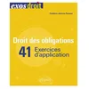 Image de Droit des obligations: 41 exercices d'application