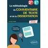 Image de La méthodologie du commentaire de texte et de la dissertation. Français. Seconde, Première