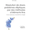 Image de Résolution de divers problèmes elliptiques par des méthodes d’éléments finis - Cours, exercices, et problèmes corrigés