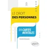 Image de Le droit des personnes en cartes mentales