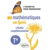 Image de Les mathématiques au lycée Tle: Option Maths complémentaires
