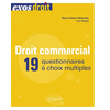 Image de Droit commercial : 19 questionnaires à choix multiples