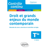 Image de Droit et grands enjeux du monde contemporain terminale : résumés de cours, exercices et contrôles corrigés