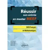 Image de Réussir son entrée en Master MEEF: QCM Français et Mathématiques