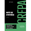Image de Note de synthèse : CRFPA : méthodologie, conseils & astuces, sujets corrigés