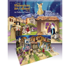 Image de Grand calendrier de l'Avent pop-up des Santons de Provence - Avec son livret d'accompagnement