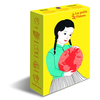 Image de Coffret jaune grand format : Thalès, Epictète, Erasme, Einstein, Hannah Arendt