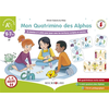 Image de La planète des Alphas. Mon Quatrimino des Alphas : un domino à 4 côtés pour jouer avec les écritures scriptes et cursives : CP, 6-7 ans