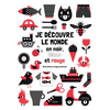 Image de Je découvre le monde en noir, blanc et rouge