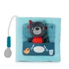 Image de LILLIPUTIENS - Livre d’activités Bon appétit avec marionnette Louis - Livre interactif pour Enfants - Apprendre à Manger avec Une cuillère - Espace Photo - Stimule l’Imagination - Dès 12 Mois - 83535