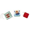 Image de LILLIPUTIENS - Coffret Cadeau - Jack Le Lion - Jungle - 3 Livres d'éveil - Silicone - Bain - Tissu - Multicolore - 10 cm chacun - Dès 3 Mois - 83655