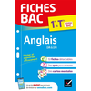 Image de Fiches bac - Anglais 1re/Tle - Bac 2026 - tout le programme en fiches de révision détachables