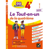 Image de Le tout-en-un de la quatrième, 13-14 ans : français, maths, histoire géo, EMC, SVT, physique chimie, technologie, anglais : nouveau programme