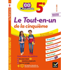 Image de Le tout-en-un de la cinquième, 12-13 ans : français, maths, histoire géo, EMC, SVT, physique chimie, technologie, anglais : nouveau programme