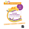 Image de Pop parcours personnalisés, étude de la langue CE1, CE2 : fichier photocopiable : 600 exercices pour différencier
