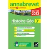 Image de Annales du brevet Annabrevet 2023 Histoire-géographie EMC 3e: méthodes du brevet & sujets corrigés