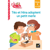 Image de Téo et Nina Milieu CP niveau 2 - Téo et Nina adoptent un petit merle