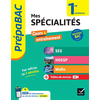 Image de Prépabac - Mes spécialités SES, HGGSP, Maths 1re générale - 2025-2026 - tout-en-un (programme de Première)