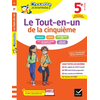 Image de Le tout-en-un de la cinquième, 12-13 ans : français, maths, histoire géo, EMC, SVT, physique chimie, technologie, anglais, espagnol : nouveaux programmes