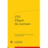 Image de 1793. L'Esprit des journaux