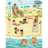 Image de La plage : j'apprends avec mes autocollants ! : 4-7 ans