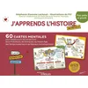Image de J'apprends l'histoire autrement - pour petits et grands: 60 cartes mentales pour (re)découvrir les temps forts de la Préhistoire, l'Antiquité, le ... temps modernes et l'époque contemporaine !
