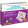 Image de J'apprends les multiplications autrement: 10 cartes mentales pour apprendre facilement les tables de multiplications ! +120 cartes d'entraînement pour réviser en s'amusant