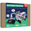 Image de Les engins spatiaux : kit Pandacraft 8-12 ans : Fabrique un rover spatial et pars en mission sur Mars !
