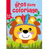 Image de Mon gros livre de coloriage : lion : 3-5 ans