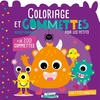 Image de Mon P'tit Hemma : Coloriage et gommettes pour les petits : Les p'tits monstres - + de 200 gommettes repositionnables