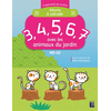 Image de Albums à calculer : 3, 4, 5, 6, 7 avec les animaux du jardin : MS-GS