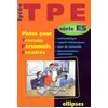 Image de Pistes pour travaux personnels encadrés, série ES