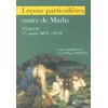 Image de Leçons particulières sur le cours de mathématiques : 1re année de prépa scientifique