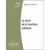 Image de Le droit de la fonction militaire