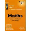Image de Maths Tle S: QCM et exercices à initiatives