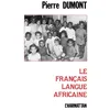 Image de Le français langue africaine
