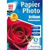 Image de Papier Photo Brillant - 25 Feuilles Papier Photo Professionnelle Brillante, Format A4, 270 g/m², Séchage Rapide, Impressions - 9600 dpi, Compatible Imprimantes Jet d'Encre - Micro Application