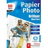 Image de Micro Application - Papier Photo Brillant - Maxi Pack 50 Feuilles Papier Photo Brillant A4, 170 g/m², Séchage Rapide, Impressions - 9600 dpi, Compatible Imprimantes Jet d'Encre