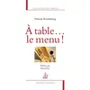 Image de A table... le menu !