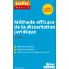 Image de Méthode efficace de la dissertation juridique