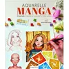 Image de Aquarelle MANGA: 12 portraits à dessiner & à peindre