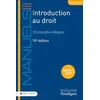 Image de Introduction au droit