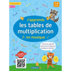 Image de J'apprends les tables de multiplication en musique, 7-8 ans : 2e primaire, CE1